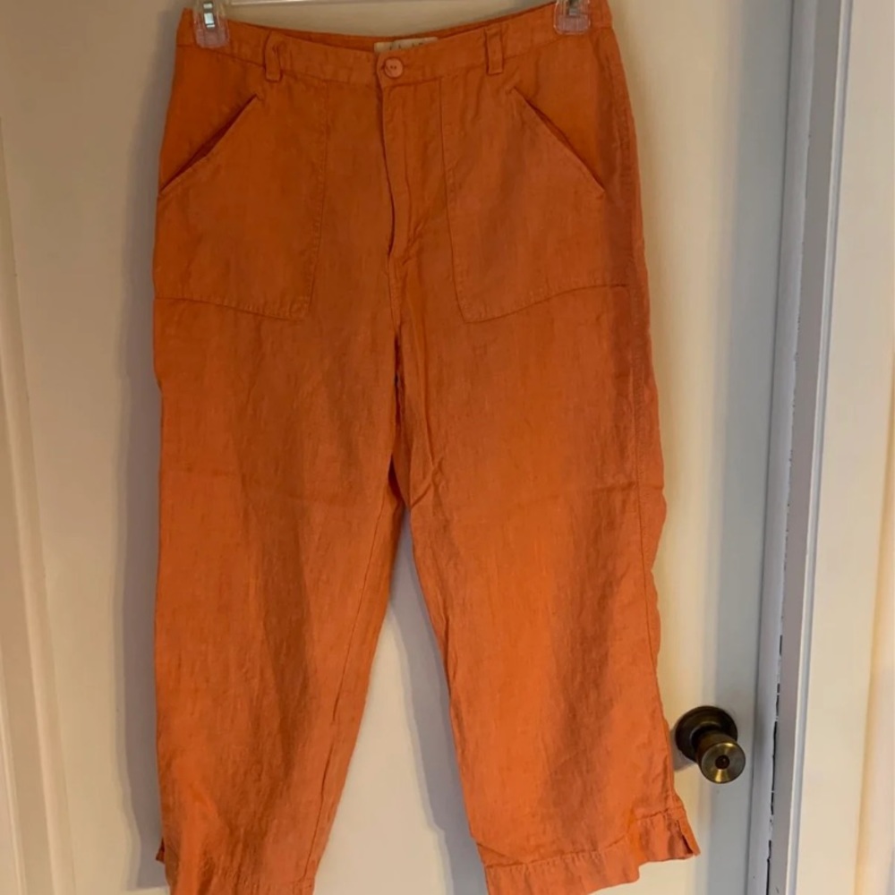 Linden Hill linen capris